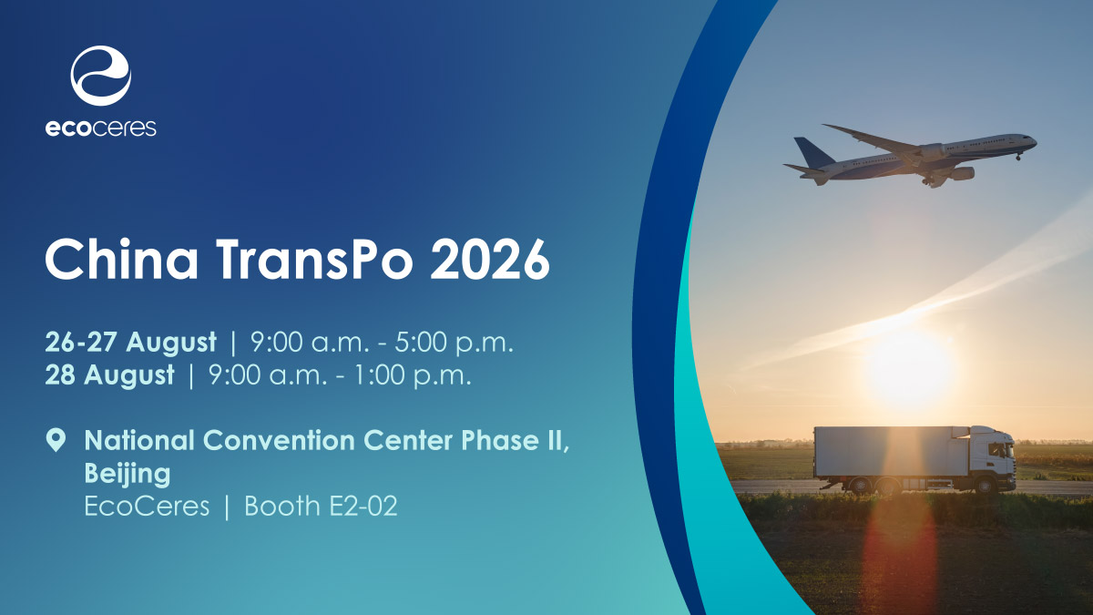 EcoCeres to Showcase SAF and HVO solutions at China TransPo 2026 in Beijing